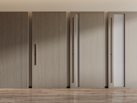 Modern single-door swing door