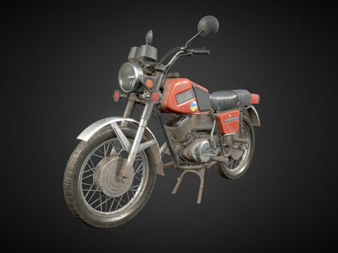 Retro Motorcycle