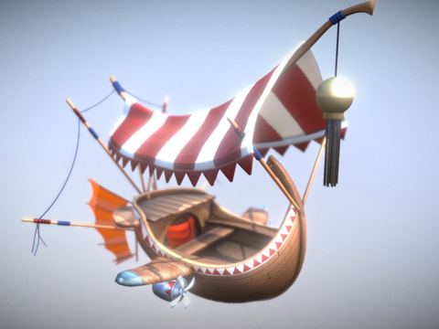 flying merchant ship