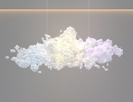 Decorative Light cloud chandelier