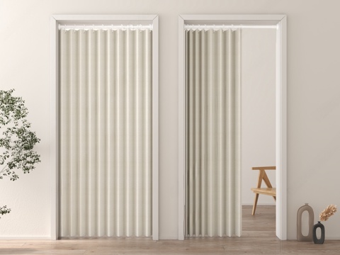 Plain Curtain Door Curtain Cloth Curtain