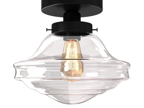 Industrial wind ceiling lamp bulb ceiling lamp