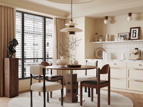 Mid-century Style DiningRoom