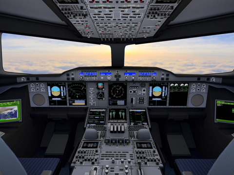 aircraft cockpit