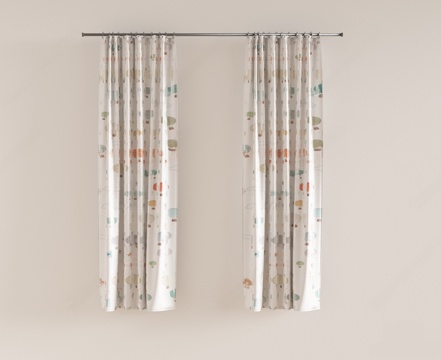 Modern Shower Curtain Printed Shower Curtain