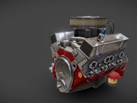 Muscle car engine