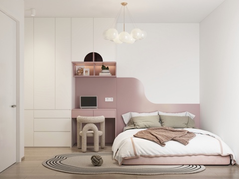 Modern kids Bedroom Girls Room