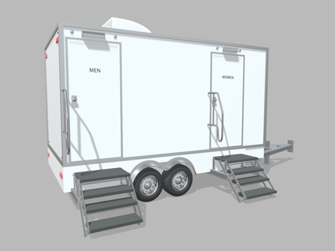 Portable Toilet Trailer