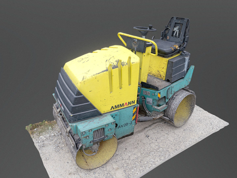 Asphalt roller