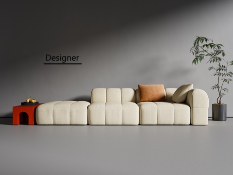 Cream Style three sofa