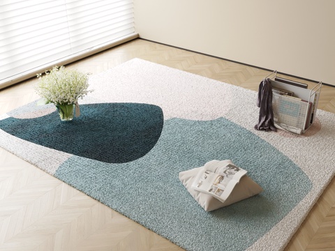 Modern Carpet Square Blanket