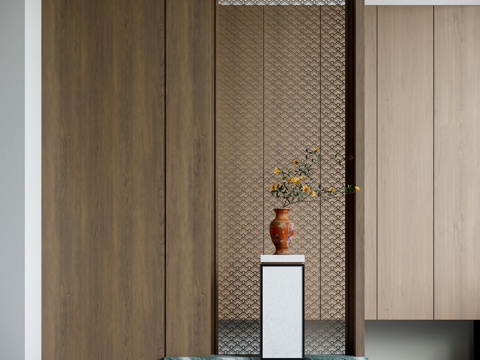 Modern Entrance Cabinet Entrance Partition Screen Partition