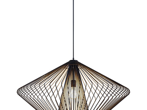 Modern iron chandelier