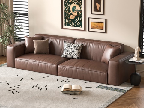 Modern double sofa