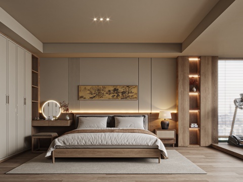 New Chinese bedroom