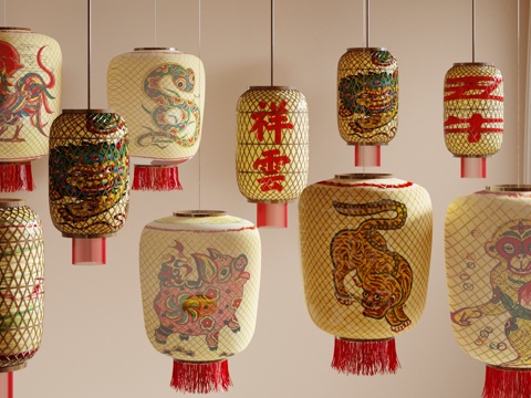 New Chinese Lantern Zodiac Lantern