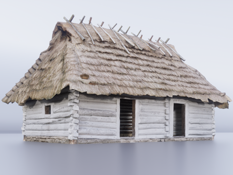 Appearance of wooden house