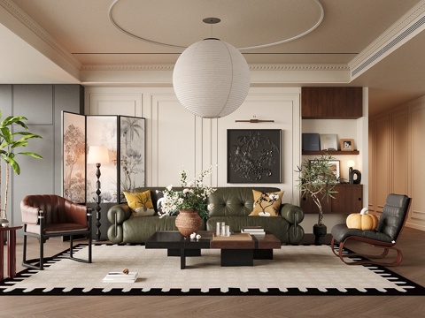 Mid-century Style Living Room