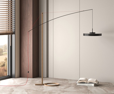 Minimalist Floor Lamp Fishing Lamp