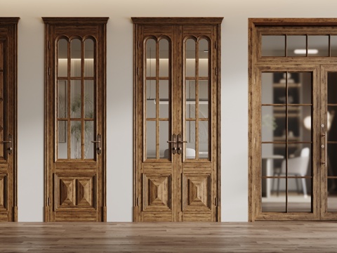 French double door swing door sliding door folding door security door