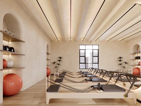 Modern Yoga Studio Pilates