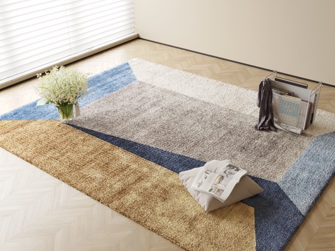 Modern Carpet Square Blanket