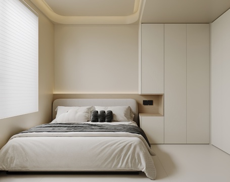 Modern Minimalist Bedroom Second Bedroom