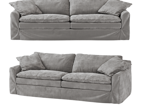 double sofa soft sofa