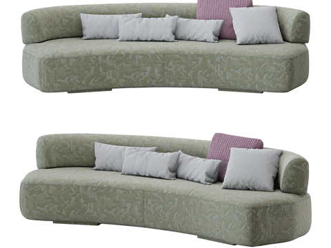 shaped sofa curved sofa