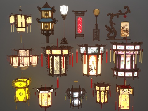 Chinese-style Beijing lantern Palace lantern Palace lantern Republic lantern