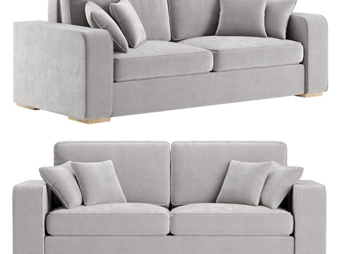 double sofa soft sofa