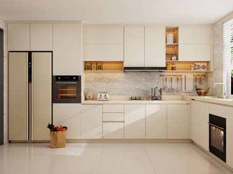 Cream Style kitchen