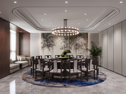 New Chinese DiningRoom Room