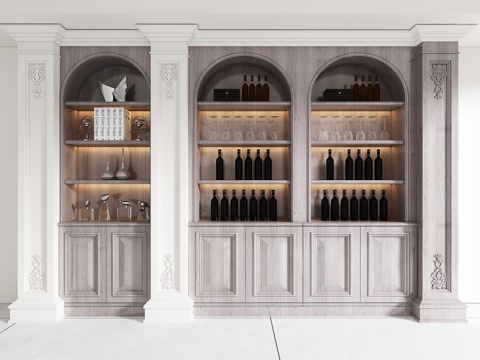 American Wine Cabinet