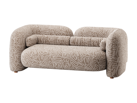 double sofa soft sofa