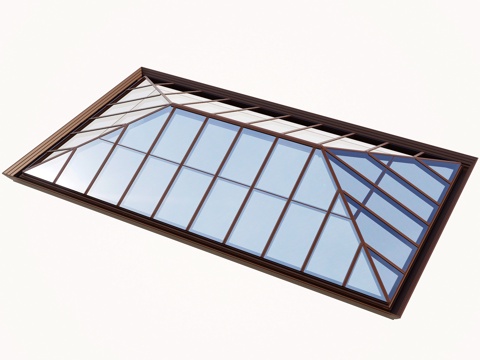 Glass roof sun room roof