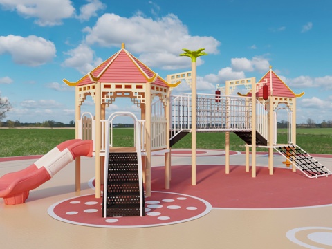 Children's play equipment slide