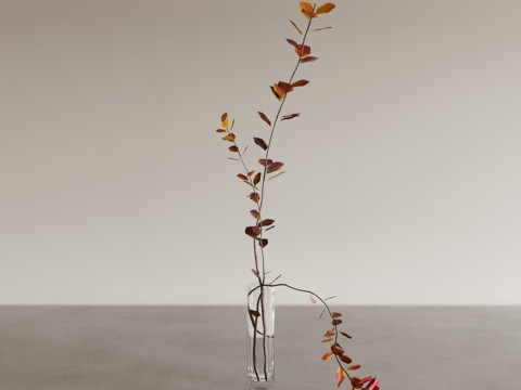 Modern Dead Branch Vase Flower Art