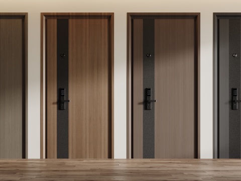 Modern security door swing door