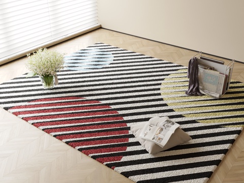 Modern Carpet Square Blanket