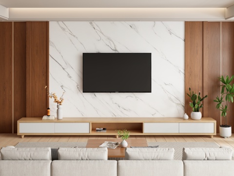 Modern TV Wall