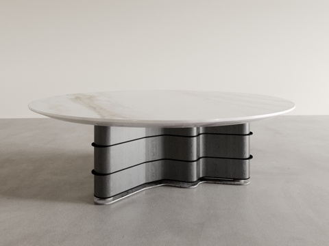 Modern round tea table