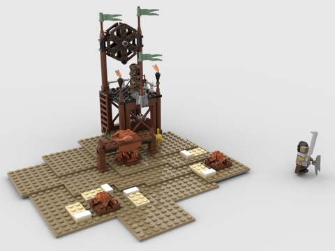 LEGO toy blocks goblin camp