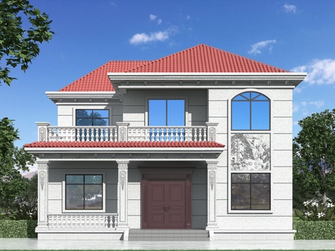 European-style single-family villa