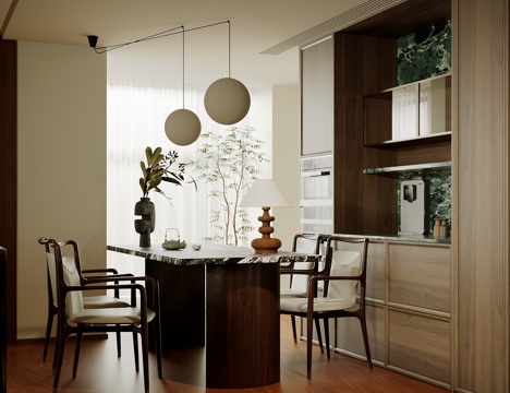 Mid-century Style DiningRoom