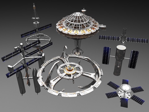 Satellite Space Satellite Satellite Navigation Aviation Equipment Interstellar Travel Interstellar Equipment