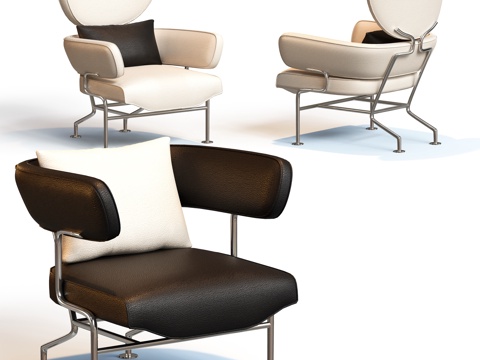 Modern Leather Chair Lounge Chair