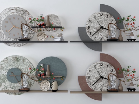 Modern Clock Wall Decoration Clock Hanging Decoration