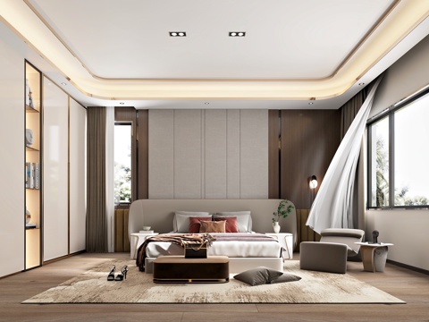 Italian Master Bedroom