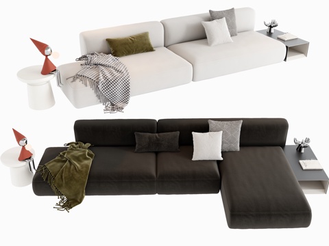 minotti Couch soft sofa